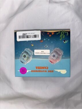 Agoigo Kids Waterproof Underwater Camera Toys for 3-12 Year ~ Pink
